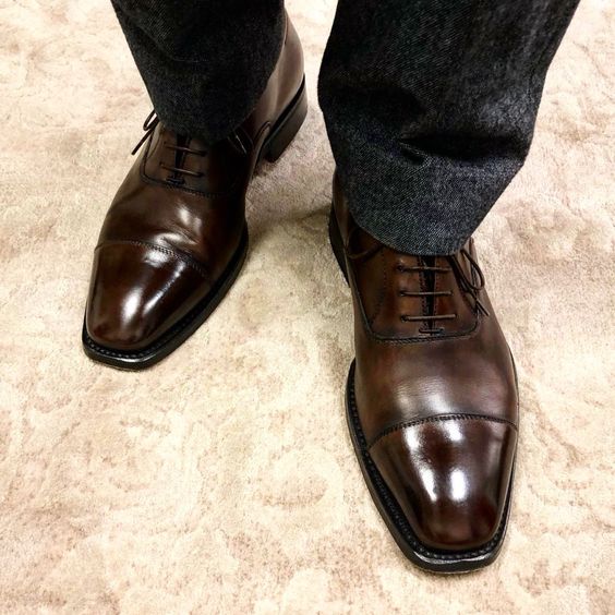 Bondeno custom made Italian leather dress shoes