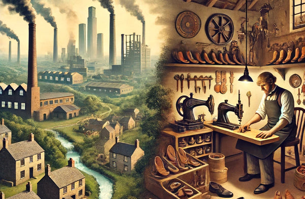 bespoke shoemaking in the industrial revolution era